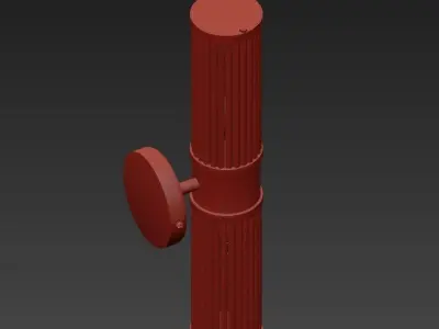 Wall Lamp Claridges Double 3D model purchase