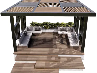 SITTING AREA NO18 A 3D model