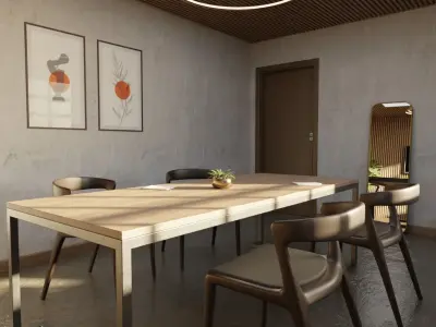 Meeting room 3D model