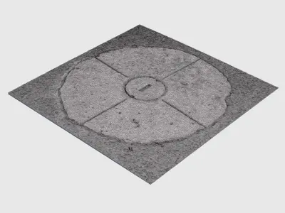 Water Plate 3D model