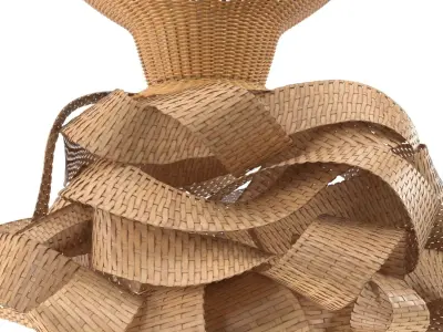 Anemone Pendant Light PBR 3D model