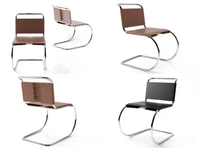 MR Side Chair 3D model