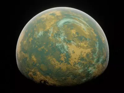 Planet Space Ready to game  Low-poly 3D model buy
