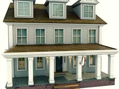 exterior classic 3D model