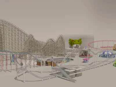 Amusement Park  3D model