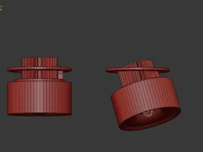 FORSTLIGHT ROTER MC RECESSED LAMP 3D model
