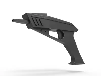 Alien Vaporizer pistol from The Invaders 1967 TV series 3D model
