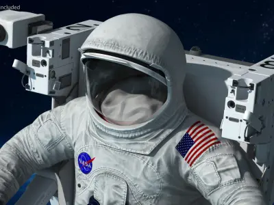  Spacesuit A7L with MMU 