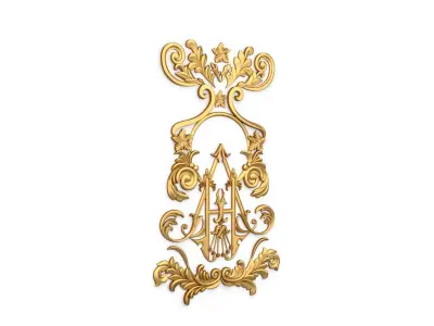 Classic decor ornament 46 3D print model