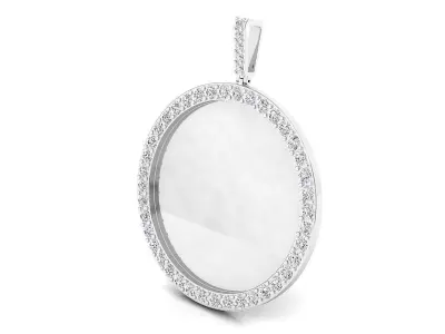 Memory frame pendant 3D print model
