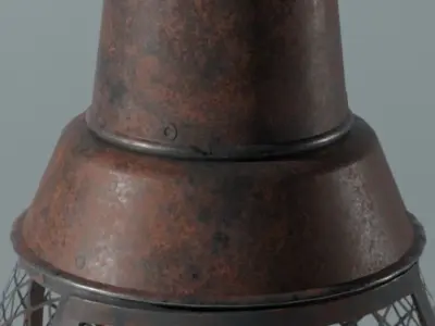 Chimenea - Rusty 3D model