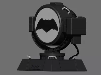 Signal Night Light Base for Batman - Superman  - Justice League 3D print model