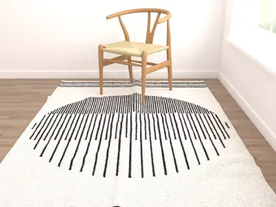 Rugs No 1063 Low-poly 3D model