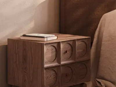 Bedroom interior scene 3D model