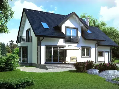 House model 3d dom7  3D model