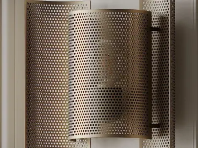 BUTTERFLY PERFORATED Wall Lamp by Northern 3D model