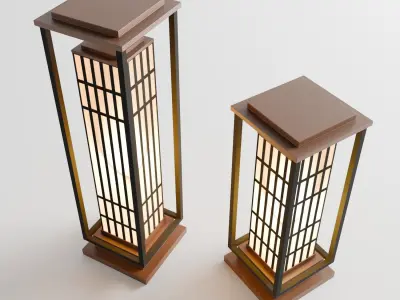 China Lamp 3D model