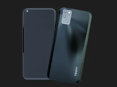 Oppo A72 3D model