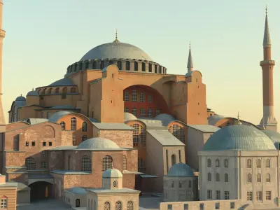 Hagia Sophia 3D model
