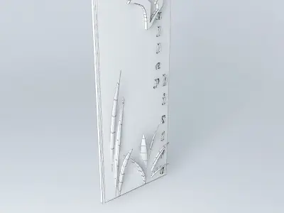 Valley bistro - Signboard Free 3D model