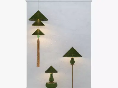 NON LA - LAMP Low-poly 3D model