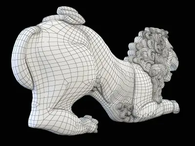 Lion CNC 3D print model