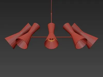 Delightfull Cairo Chandelier 3D model