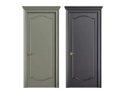 Modern entrance door 25 3D model