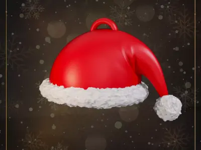 Hat I Christmas Advent Calendar 3D print model