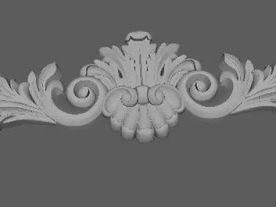 Decor for furniture 3D model 37