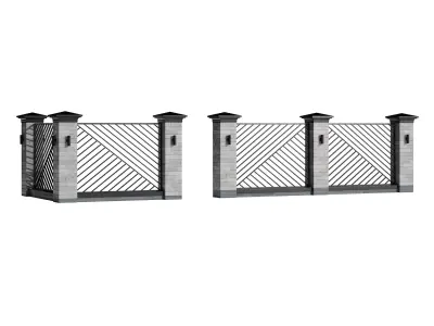 Fencing 15 3D model