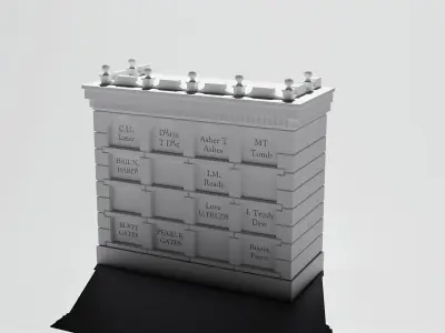 Haunted Mansion Exit Crypt 1 - Magic Kingdom 3D print model