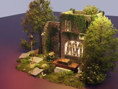 Last Of Us Diorama - 3D Model 3D model