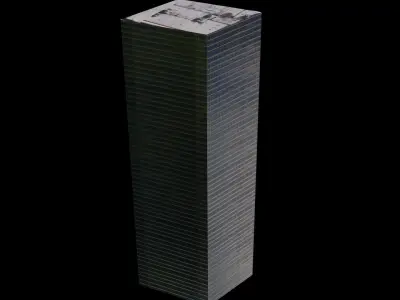 7 World Trade Center - NYC Low-poly 3D model
