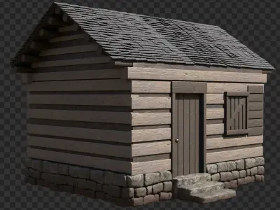 Old Building 3D model
