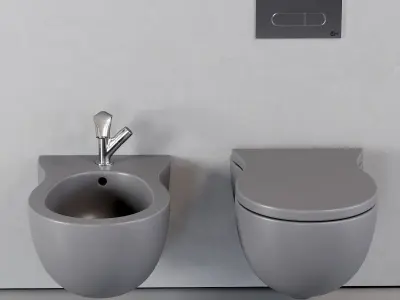 Ceramica Flaminia Pinch Wall-Hung WC 3D model