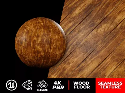 PBR Wood Texture Seamless 4K Photorealistic 06 - Archviz - Games Texture
