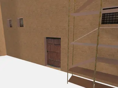 Castle 3D model free Free low-poly 3D model