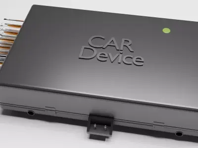 PCB Case Low-poly 3D model