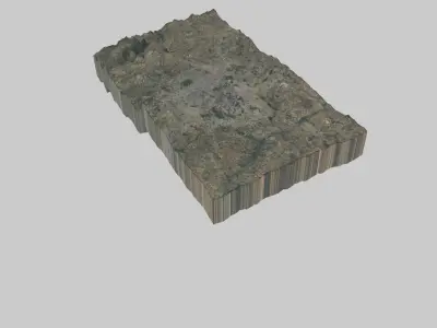 Bangalore City  Low-poly 3D model