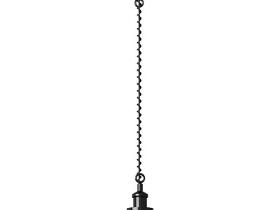 Lang chandelier black 3D model