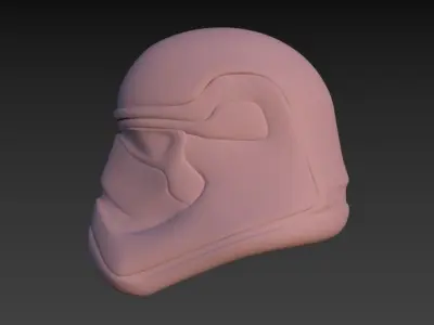 First Order Stormtrooper Helmet  3D model