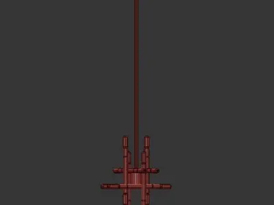 LE PENTAGONE PENDANT 3D model