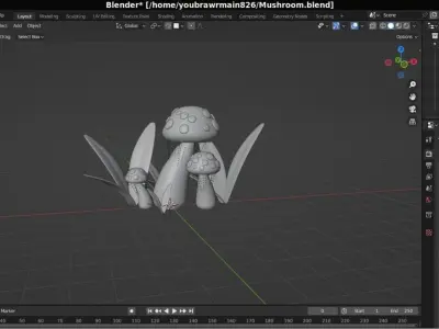 Mushroom Free 3D model