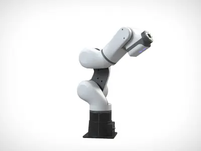 Robotic Arm 02 PBR Low-poly 3D model