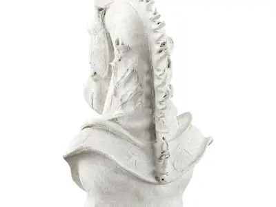 Horse chess Low-poly 3D model