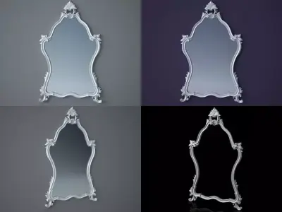 8518SP mirror 3D model