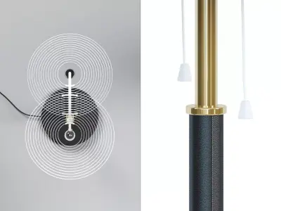 Floor Light A810 3D model