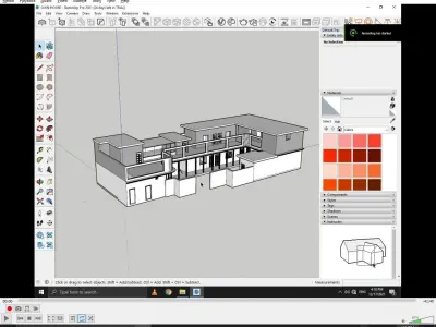 Modern House Design  3D print model