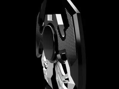 Batman Hacking device from batman arkham knight 3D print model